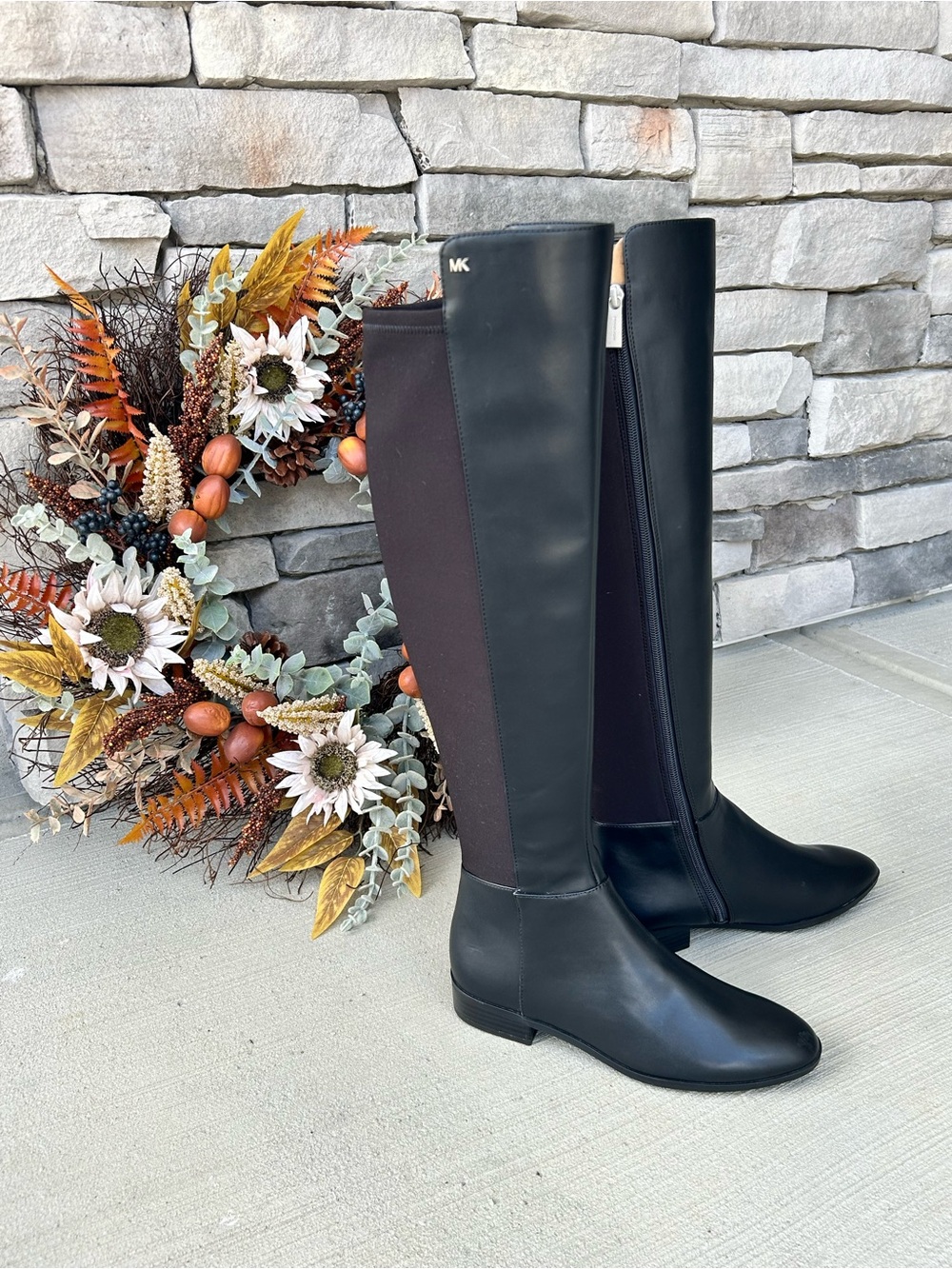 Michael Kors Black Over-the-Knee Stretch Panel Boots. Brand New! GREAT FOR FALL!